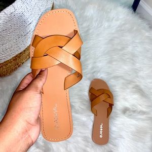 Natural Leather Sandal